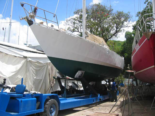 Preparing to Leave Peakes Marina